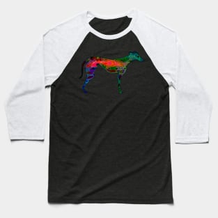 psychedelic greyhound Baseball T-Shirt